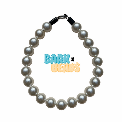 Pearl Dog Bead Collar